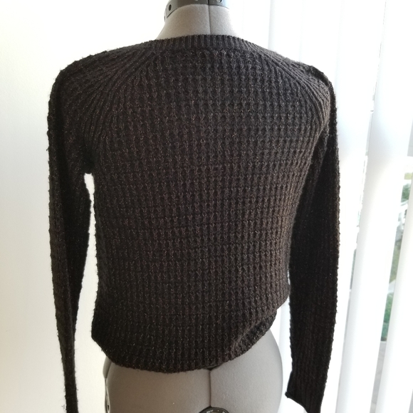 Gap black/gold wool sweater XS - Picture 2 of 9
